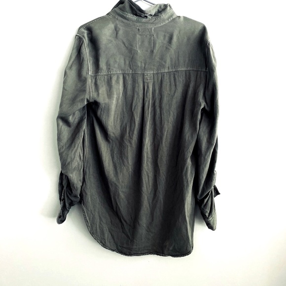 SOLD SOLD SOLD AMERICAN EAGLE Boyfriend Fit Button up Casual - Picture 2 of 6